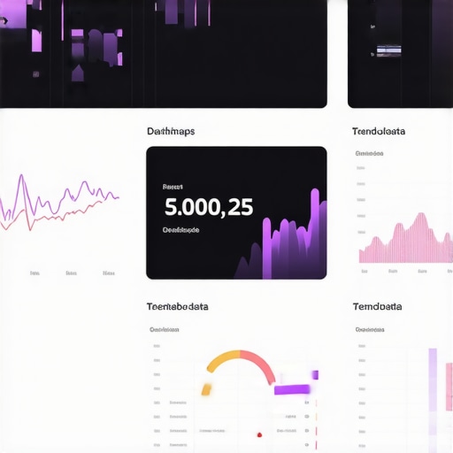 Advanced GMB Analytics Dashboard Dashboard showcasing complex GMB data analysis with graphs and heatmaps.