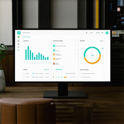 Expert reviewing GMB insights dashboard with detailed analytics for local SEO