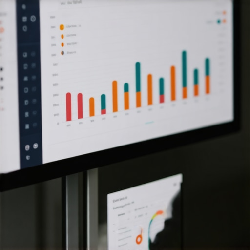 Local SEO Analytics Dashboard Analytics dashboard illustrating Google Maps ranking trends and keyword performance