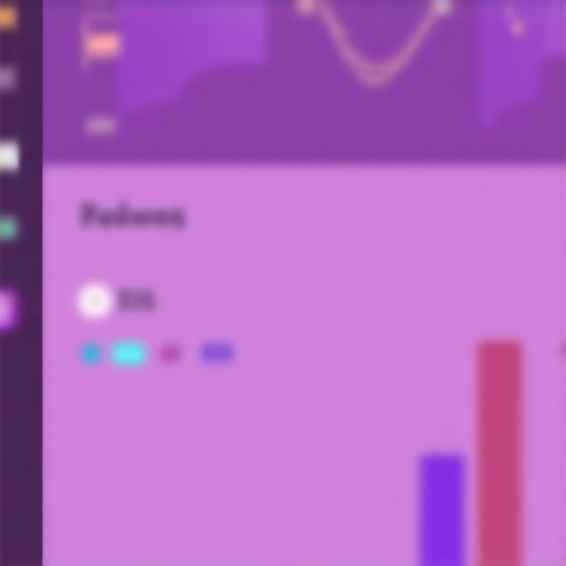 Dashboard displaying GMB insights and keyword rankings