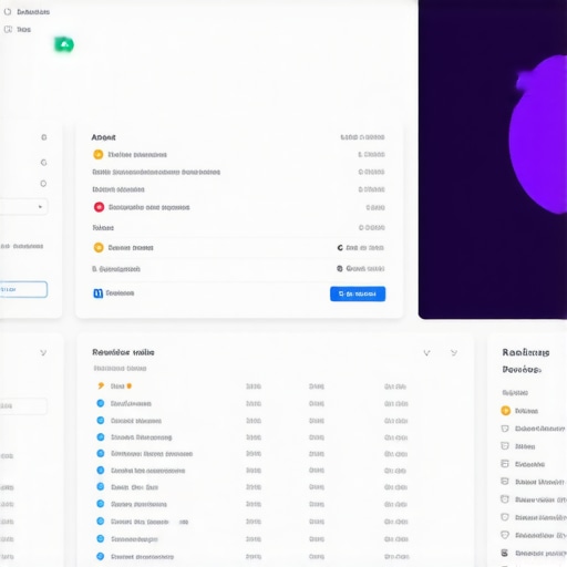 Screenshot of Google My Business tracking dashboard displaying rankings and reviews