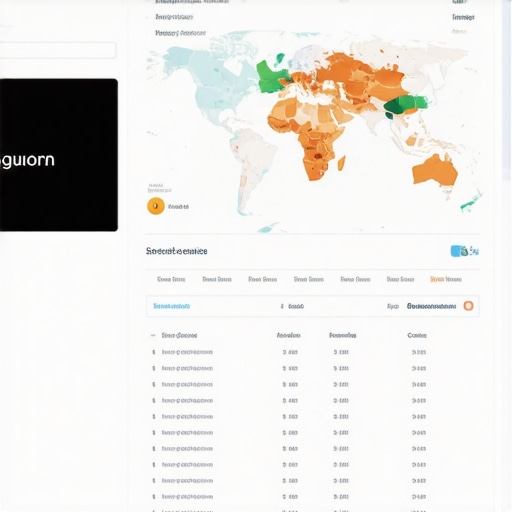 Screenshot of SEO dashboard analyzing Google Maps heatmaps and reviews