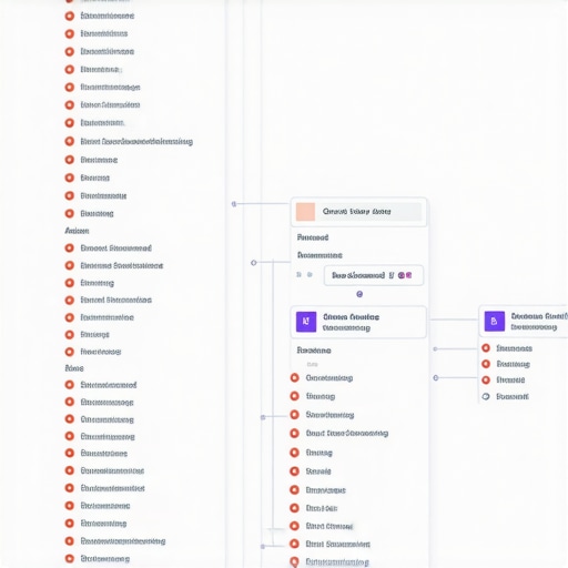 Optimized Site Structure for Local SEO Success Diagram showing site architecture, schema markup, and internal linking for improved Google Maps ranking