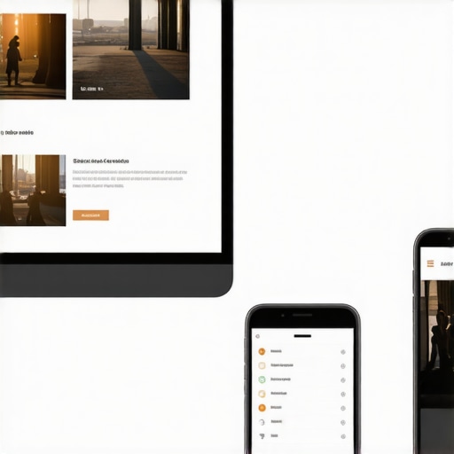 Simplified Website Navigation for SEO A visual comparison of complex vs. simplified website menus on desktop and mobile.
