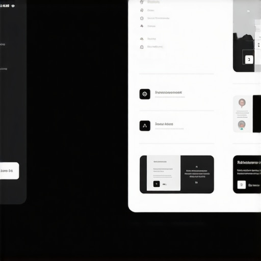 Illustration of a simplified website navigation menu showing organized categories