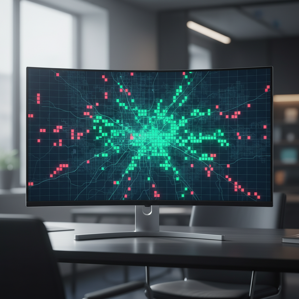 The Cartography of Local Search Dominance
